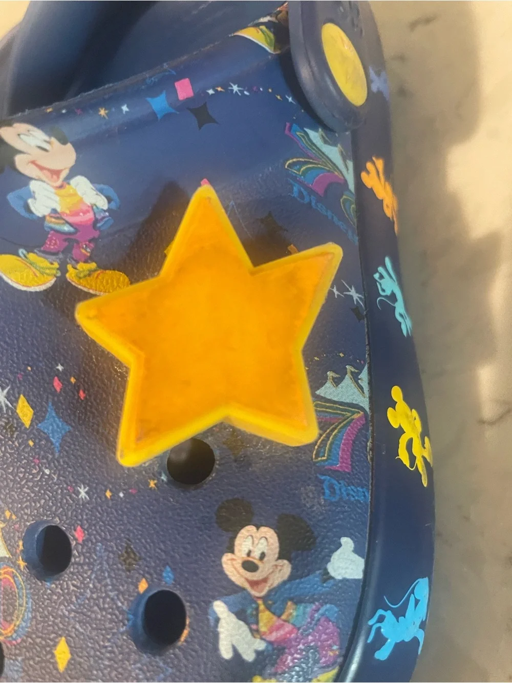 Disneyland 70th Anniversary Exclusive LightUp Crocs